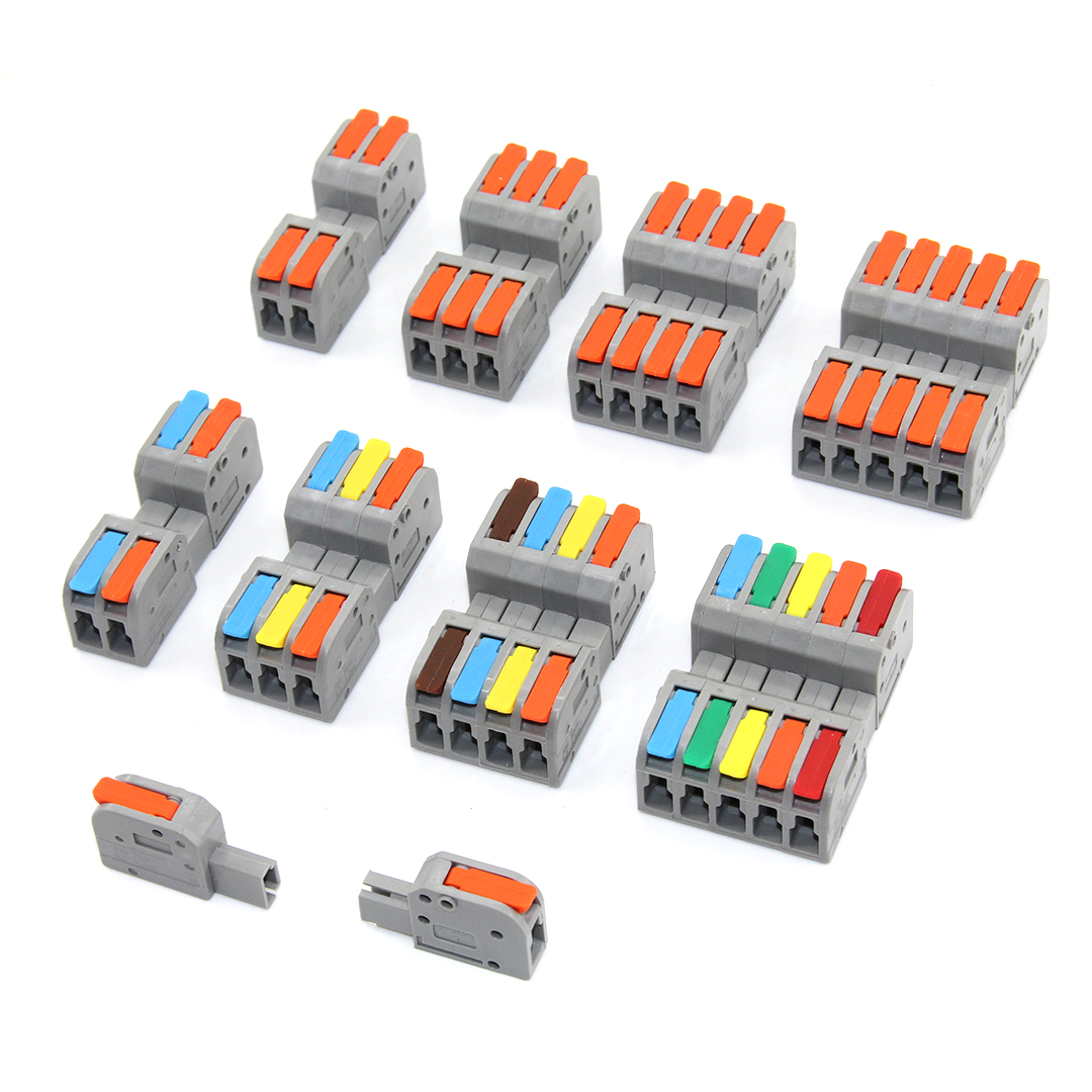 Push Fit Connector - 1/5/10pc Quick Wiring Connector Multiple in