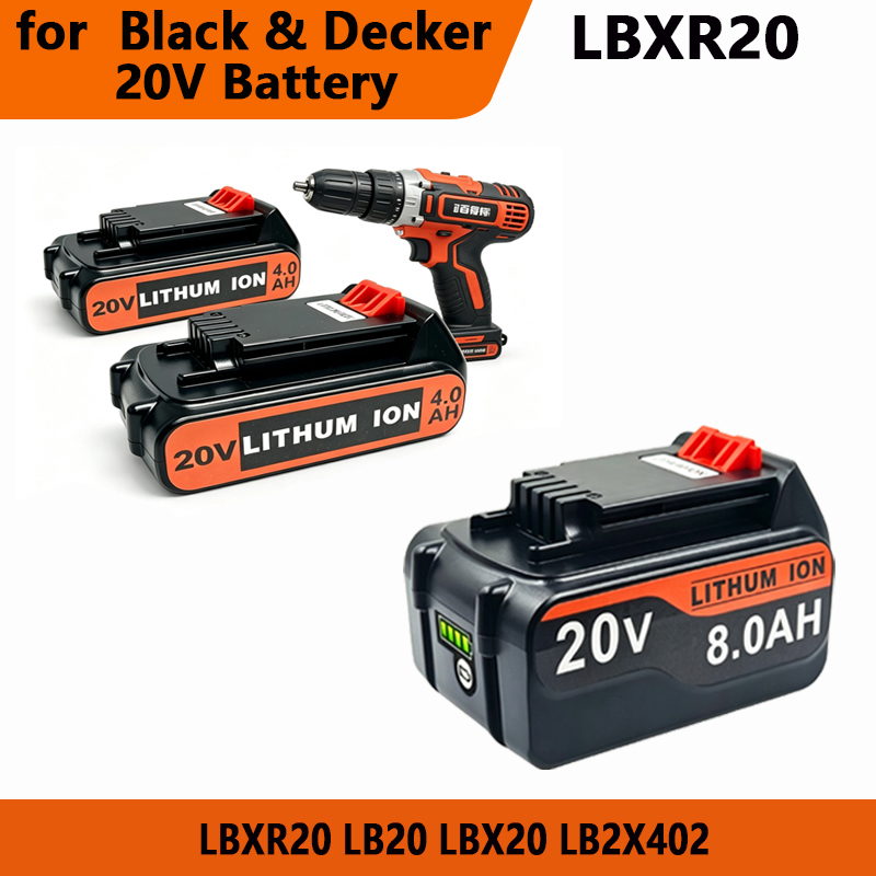 for 3/4/6/8Ah Long Runtime BL2 - огляд і ціна Black+Decker Tool Cordless