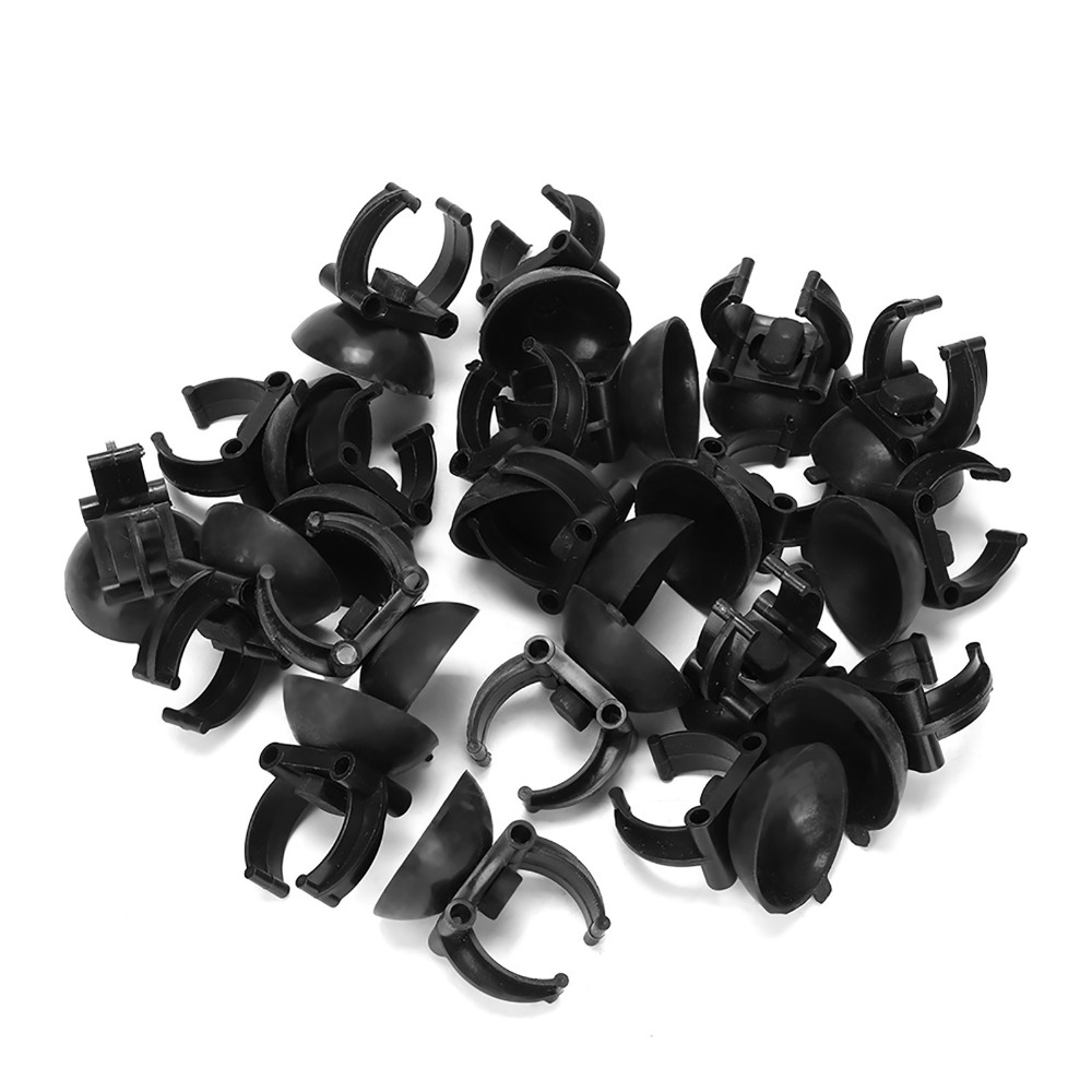 20 Pcs Set PVC Aquarium Heatin - огляд і ціна Plastic Pipe Clip