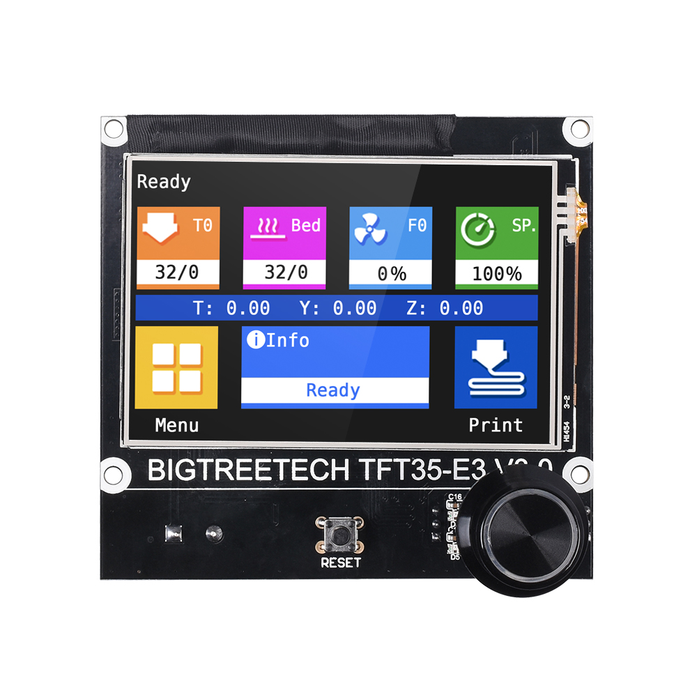 BIGTREETECH TFT35 E3 V3.0 3D P - огляд і ціна Creality Printer Ender 3 V3