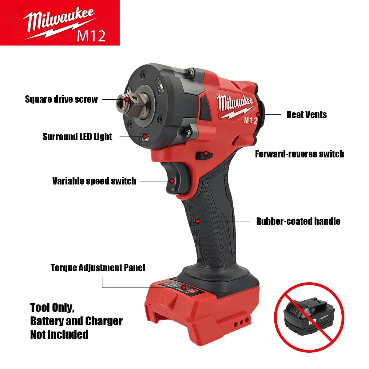 Milwaukee M12 M18 FUEL Brushle - огляд і ціна Milwaukee Drill M18 Fuel