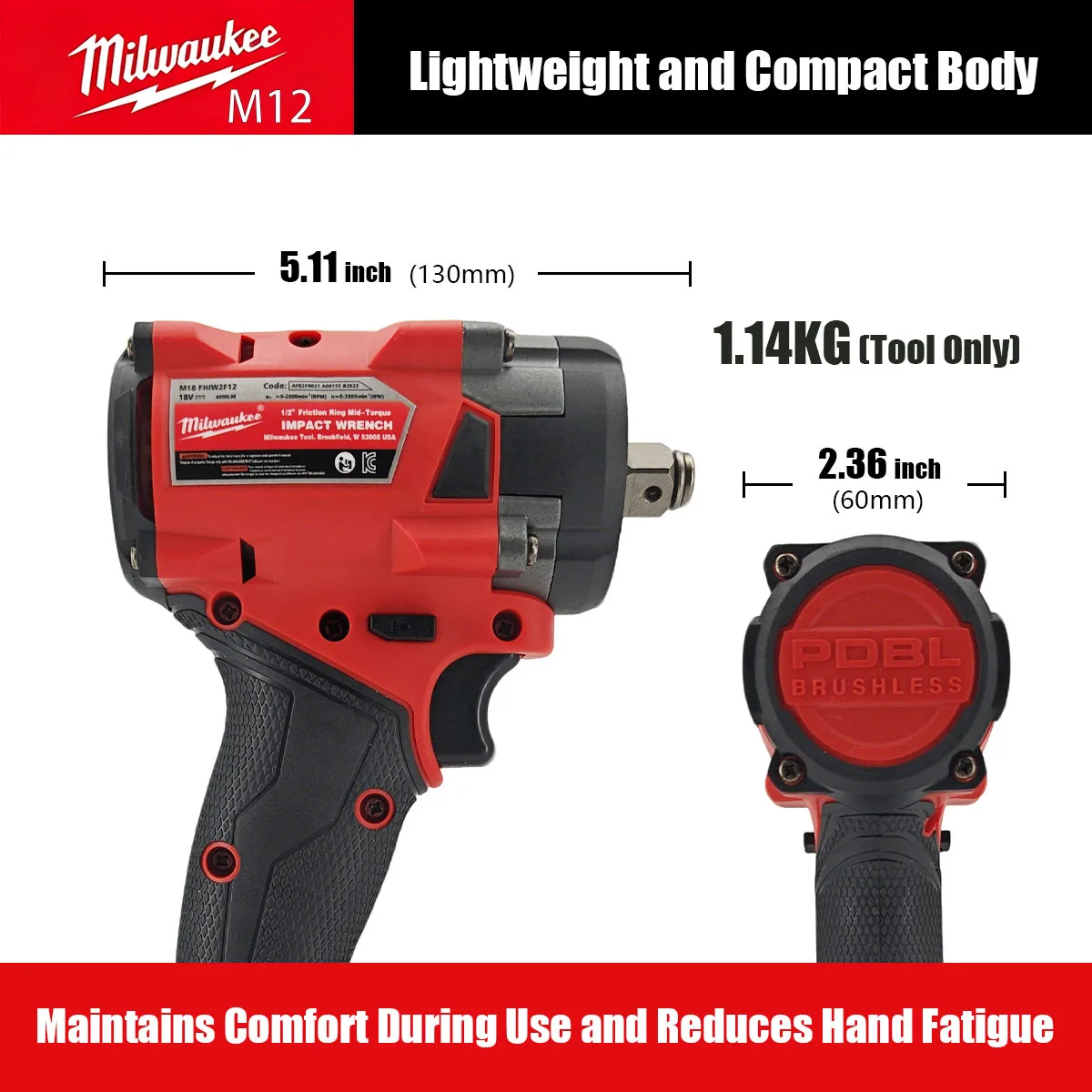 Milwaukee M12 M18 FUEL Brushle - огляд і ціна Milwaukee Drill M18 Fuel