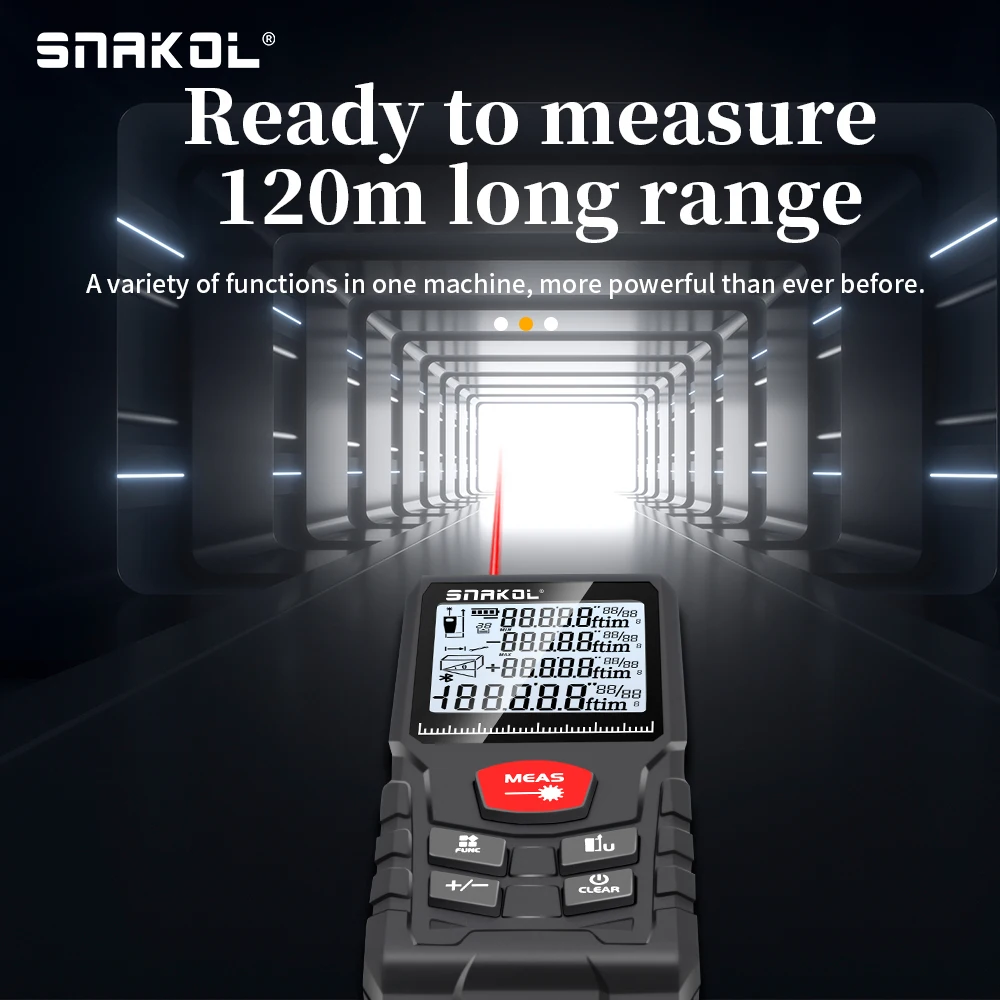 SNAKOL SK-120 Digital Laser Di - огляд і ціна Stanley Tape 25Ft