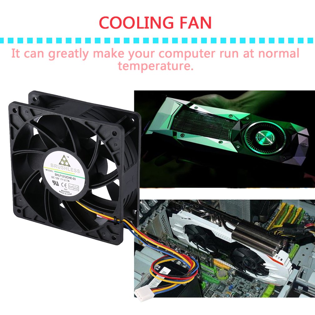 2026 Hot Miner Cooling Fan For - огляд і ціна Push Fit Connector