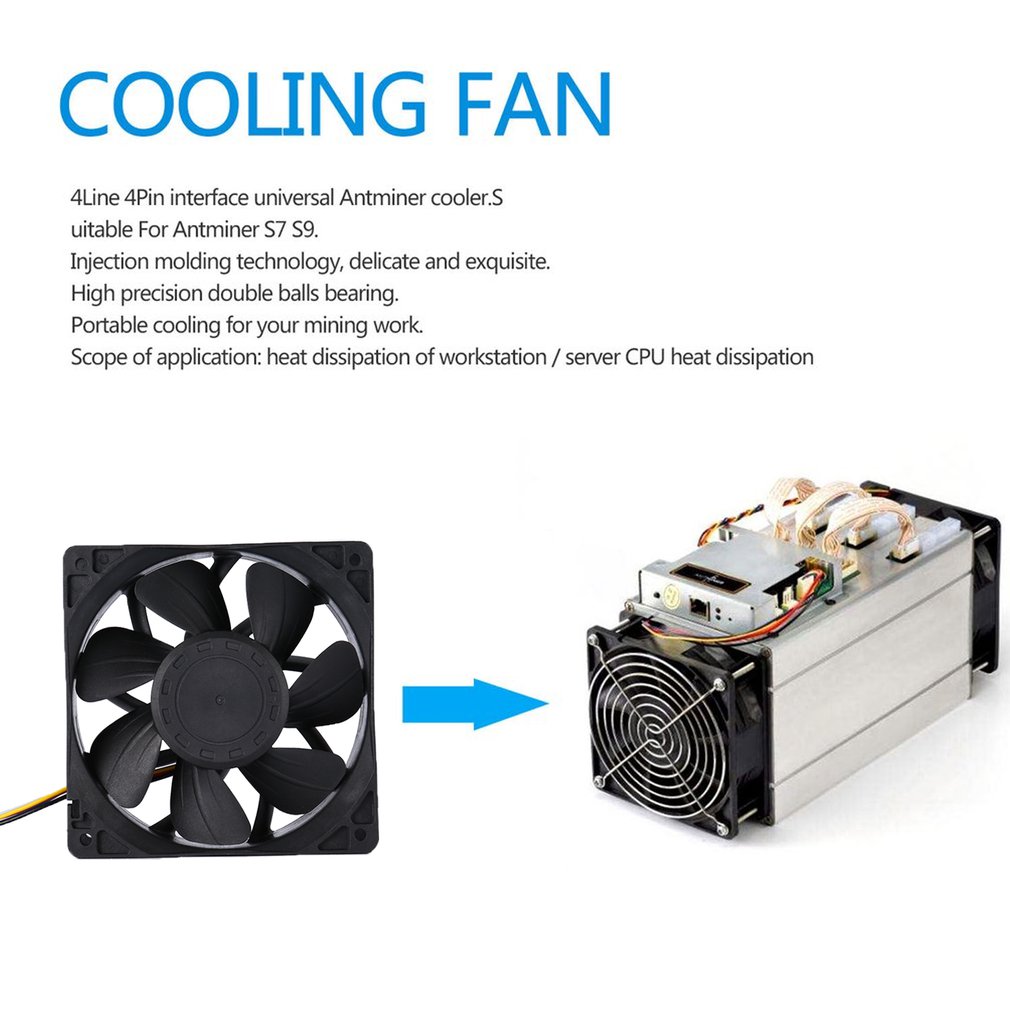 2026 Hot Miner Cooling Fan For - огляд і ціна Push Fit Connector