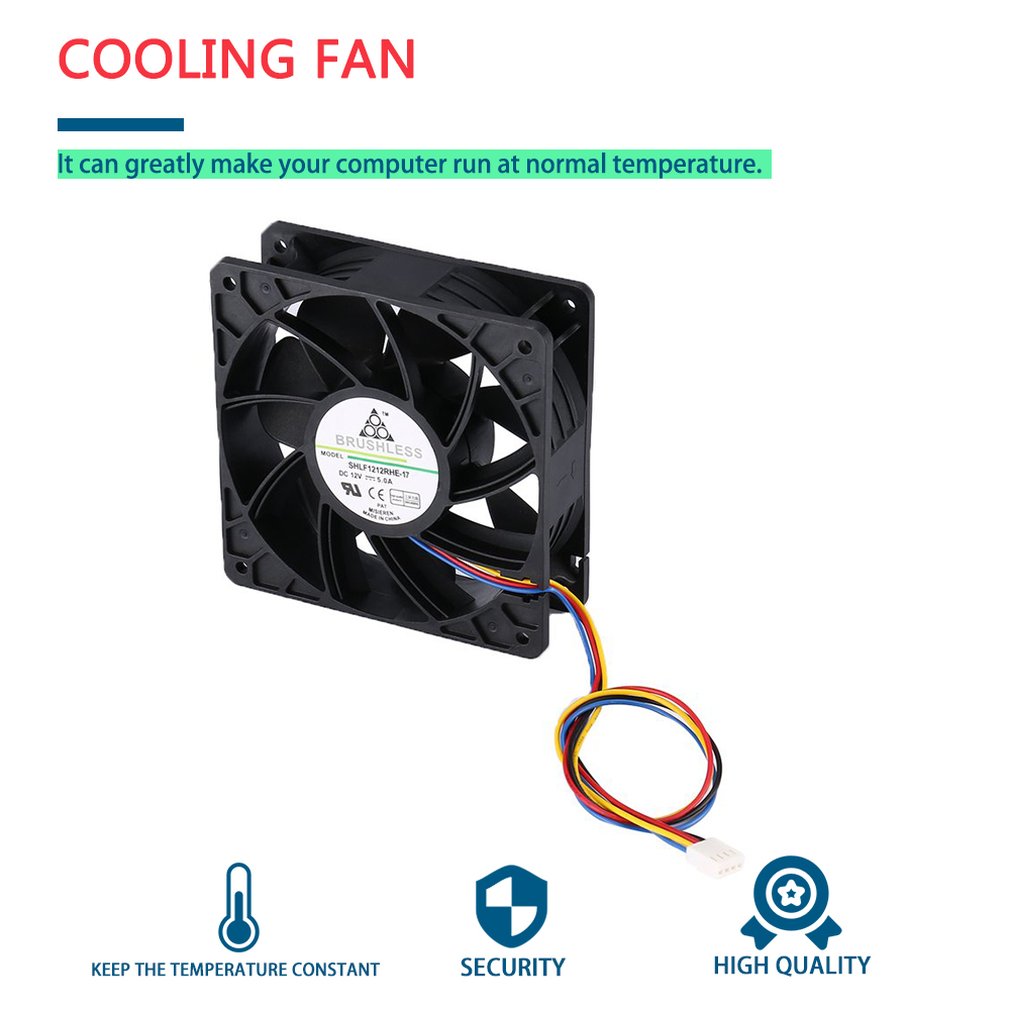 2026 Hot Miner Cooling Fan For - огляд і ціна Push Fit Connector
