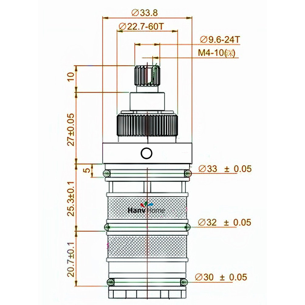 AODEYI Thermostatic Valve Spoo - огляд і ціна Shower Valve Cartridge