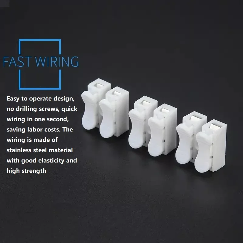 50pcs Push Quick Wire Cable CH - огляд і ціна Push Fit Connector