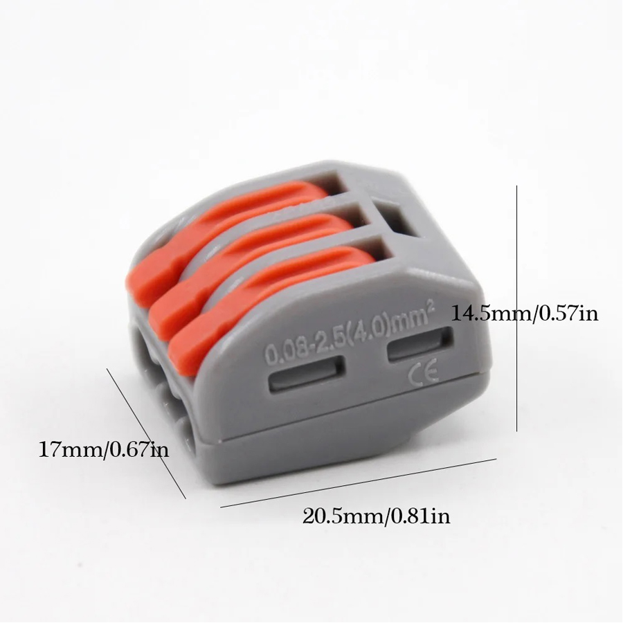 30/48 Pcs Fast Wiring Connecto - огляд і ціна Push Fit Connector